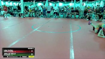 96 lbs Round 2 (6 Team) - Jon Tutku, Vougar`s Honors vs Deklan Wills, PA Alliance