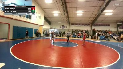 138 lbs Prelim - Jerald Lyon, Chadron vs Wyatt Strain, Laramie