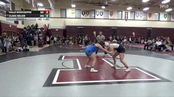 155 lbs Round 3 - Halle Mosaquites, Hinton-SBL vs Clara Keller, Crestwood