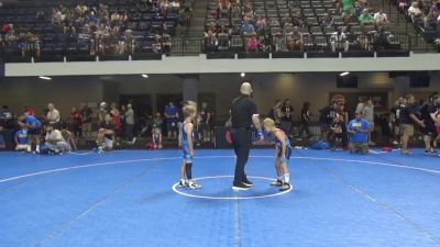 56 lbs Cons. Sub-quarters - Denver Thompson, Pennsylvania vs Oliver Heist-Levine, Bozeman Wrestling Club
