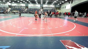 184 lbs Champ. Round 2 - Wyatt Goff, Mt. Olive vs Jt Spence, LANDER