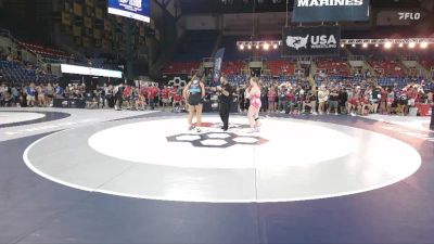 190 lbs Cons. Quarters - KyLee Lindsley, MT vs Brooke Huffman, WI