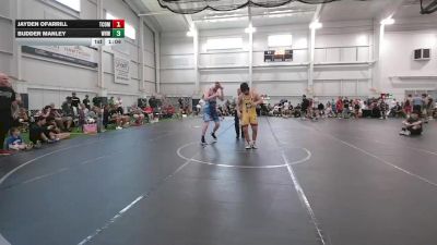 175 lbs Round 5 (6 Team) - Jayden Ofarrill, The Compound vs Budder Manley, West Virginia Wild