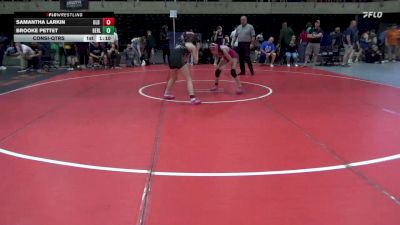 103 lbs Consi-qtrs - Samantha Larkin, Old Bridge vs Brooke Pettet, Berlin