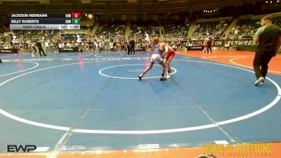 73 lbs Semifinal - Jackson Hermann, Greater Heights Wrestling vs Billy Roberts, Greater Heights Wrestling