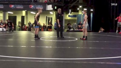 92 lbs Cons. Sub-quarters - Ty Washburn, Rum River Wrestling vs Dominic Jimenez, The Best Wrestler