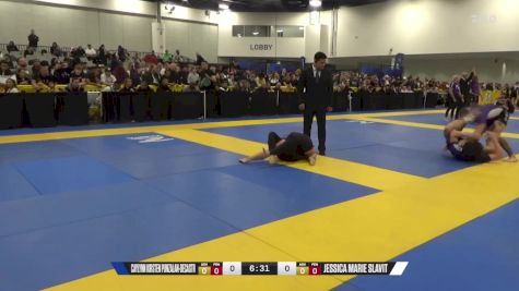 Jessica Marie Slavit vs Caylynn Kirsten Punzalan-Decastr 2024 World IBJJF Jiu-Jitsu No-Gi Championship