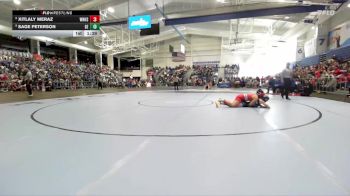 115 lbs Champ. Round 1 - Sage Peterson, Gardner Edgerton vs Xitlaly Meraz, Wichita North