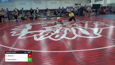 92-M lbs Quarterfinal - Cole Reams, MI vs Theodore Morehead, WV