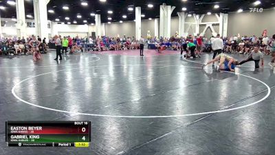 175 lbs Round 2 (16 Team) - Gabriel King, Iowa Gables vs Easton Beyer, Iowa Hawks