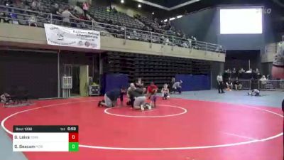 93 lbs Semifinal - Grayson Leiva, York, PA vs Gray Beacom, Robinson, PA