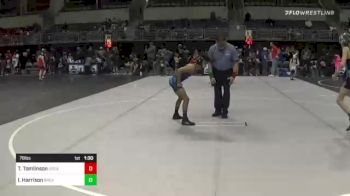 78 lbs Semifinal - Triston Tomlinson, Great Bend WC vs Isaiah Harrison, Bear Cave