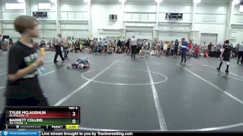 64 lbs Round 5 (8 Team) - Tyler Mclaughlin, 84 Athletes vs Barrett Collins, WV Xtreme