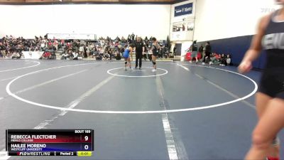 124 lbs Semifinal - Sara Vela, Menlo College vs Louisa Schwab, Unattached