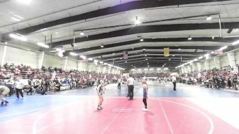 80 lbs Round Of 16 - Harmony Lorenzo DeHerrera, Duran Elite vs Nissia Descheeny, Aztec