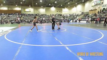 100 lbs Quarterfinal - Dominic Mendoza, Pomona Elite vs Adrian Windsor, Mat Demon Wrestling Club