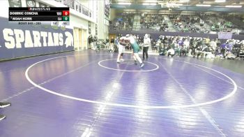 285 lbs 5th Place Match - Noah Horn, Glacier vs Dominic Concha, Williston