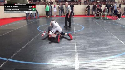 145_B lbs Consi Of 8 #2 - Jake Gleason, Shippensburg vs Gavin Morder, Huntingdon