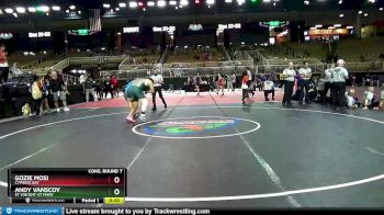 285 lbs Cons. Round 7 - Andy Vanscoy, ST VINCENT-ST MARY vs Gozie Mosi, Cypress Bay