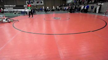 138 lbs Champ. Round 1 - Makai Smalley, Odessa vs Dj Clarke, Buford