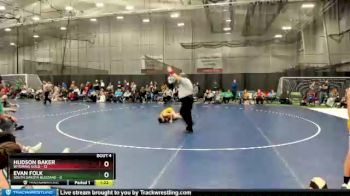 85 lbs Round 2 (4 Team) - Evan Folk, South Dakota Blizzard vs Hudson Baker, Wyoming Gold