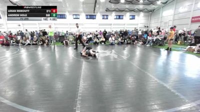 72 lbs Semifinal - Arian Rideoutt, EP Rattlers-EL vs Andrew Hole, BAM Training Center-EL