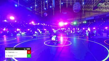 156 lbs Consi Of 8 #1 - Kawika Freeman, Chain Wrestling vs Xavier Roybal, NM Wolf Pack