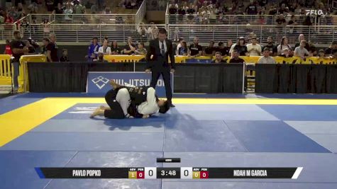 Noah M Garcia vs Pavlo Popko 2025 Pan Kids Jiu-Jitsu IBJJF Championship