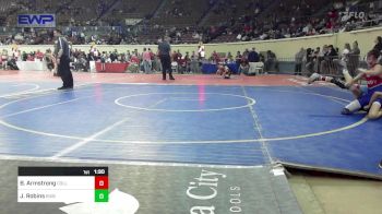 92 lbs Quarterfinal - Benjamin Armstrong, Collinsville Cardinals vs Jai Robins, Bixby