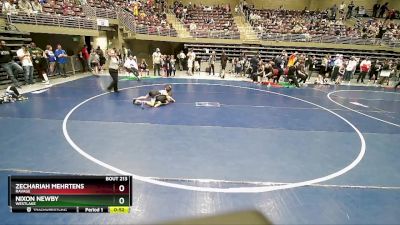 62 lbs Quarterfinal - Zechariah Mehrtens, Ravage vs Nixon Newby, WESTLAKE