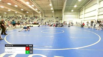 195 lbs Round Of 16 - Collin French, Triumph Gold vs Sean Carroll, Team Shutt