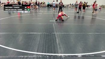 120 lbs 1st Place Match - Declan (Jun Oh) **Jones, Team Aggression vs Matthew I **Ramos, Woodland Wrestling