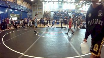 138 lbs Quarterfinal - Darion Shannon, Somerset Academy vs Brady Jackson, Wakulla