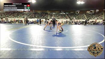 130 lbs Semifinal - Judge Caldwell, Prime Wrestling vs Rawston Rogers, Bronco Wrestling Club