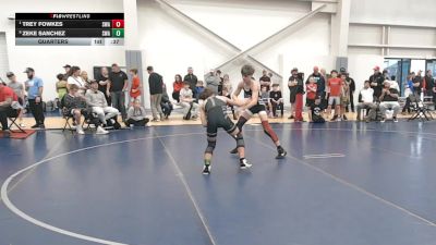 105 lbs Quarters - Trey Fowkes, Sanderson Wrestling Academy vs Zeke Sanchez, Sanderson Wrestling Academy