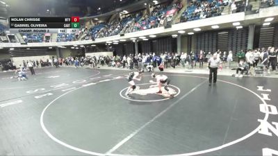 138 lbs Champ. Round 3 - Gabriel Oliveira, Stevenson vs Nolan Chrisse, Yorkville