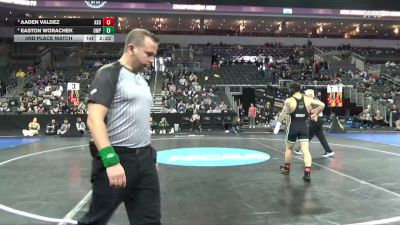 157 lbs 3rd Place Match - Easton Worachek, Wis.-Parkside vs Aaden Valdez, Adams St.