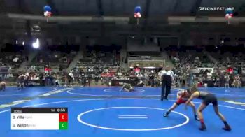 70 lbs Consolation - Brody Villa, Pomona Elite vs Gannon Wilson, Team Tulsa