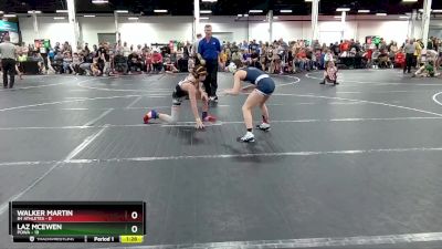 88 lbs Round 1 (4 Team) - Laz MCewen, POWA vs Walker Martin, 84 Athletes