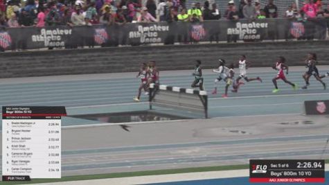 2026 AAU Junior Olympic Games - Youth Boys' 800m, Finals 6 - Age 10
