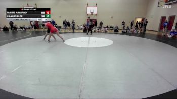 155 lbs Cons. Round 2 - Lilah Fuller, Emmett vs Maisie Navarro, Nampa