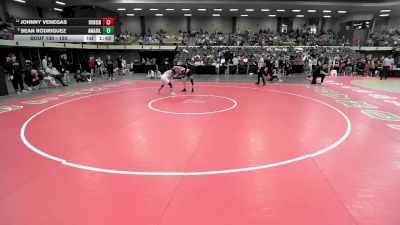 120 lbs Quarterfinal - Sean Rodriguez, Amarillo vs Johnny Venegas, El Paso Riverside