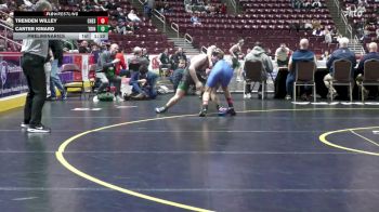 139 lbs Preliminaries - Trenden Willey, Chestnut Ridge vs Carter Kinard, Trinity*
