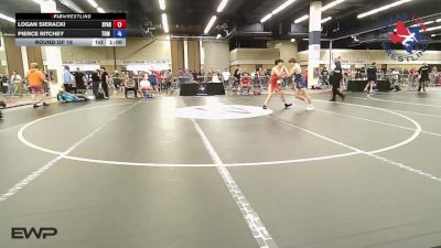 120 lbs Round Of 16 - Logan Sieracki, Spartan Mat Club vs Pierce Ritchey, Tom Eagle Wrestling Academy