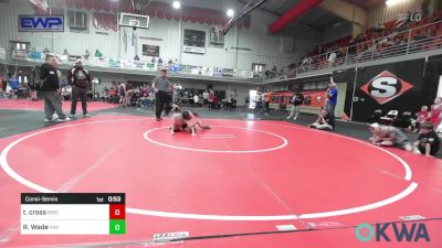 84-92 lbs Consolation - Tristen Cross, Brushy Wrestling Club vs Ryker Wade, Viking Wrestling Club