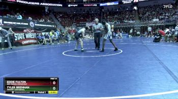 3A-138 lbs Champ. Round 1 - Tyler Brennan, Ankeny Centennial vs Eddie Fulton, Des Moines Roosevelt