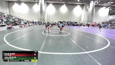 125 lbs Quarterfinal - Kylie Dunn, Fort Osage vs Taylor Ellis, Edmond North