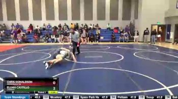 170 lbs Quarterfinal - Chris Donaldson, Gardendale Hs vs Elijah Castillo, Lambert