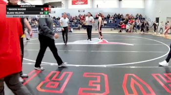 157 lbs Quarterfinal - Blake Velotta, Oklahoma Wesleyan vs Mason Moore, Friends University