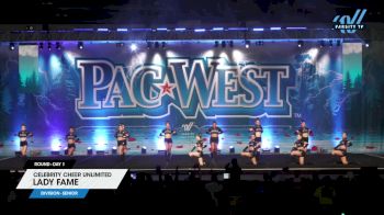 Celebrity Cheer Unlimited - Lady Fame [2024 L3 Senior Day 1] 2024 PacWest Grand Nationals